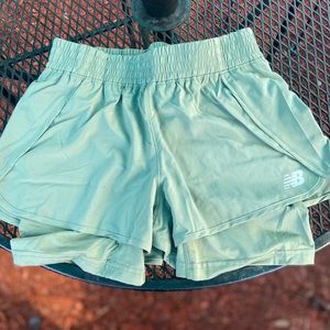 New balance size S shorts in green